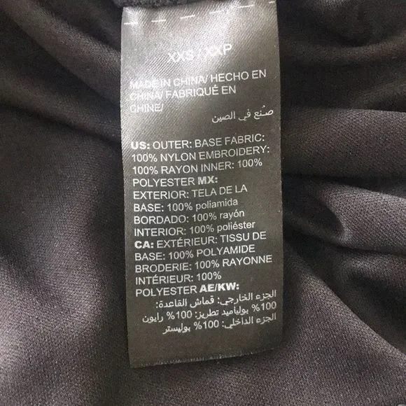 White House Black Market Sheer top. Size XXS - Picture 6 of 6